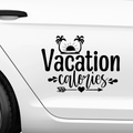 Vacation calories Aufkleber - Beispielansicht
