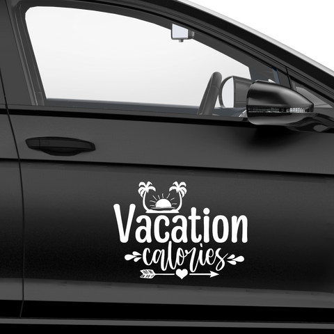 Vacation calories Aufkleber - Beispielansicht
