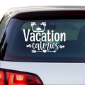 Vacation calories Aufkleber - Beispielansicht