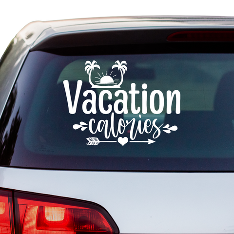 Vacation calories Aufkleber - Beispielansicht