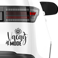 Vacay Mode Aufkleber - Beispielansicht