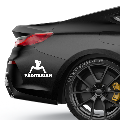 Vagitarian Aufkleber - Beispielansicht