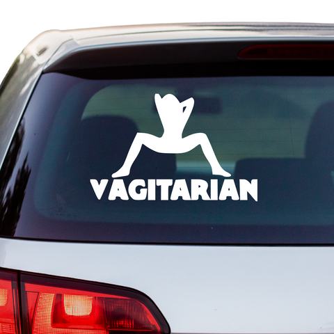 Vagitarian Aufkleber - Beispielansicht