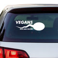 Vegans Also Need Protein Aufkleber - Beispielansicht