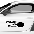 Vegans Also Need Protein Aufkleber - Beispielansicht