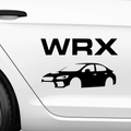 WRX JDM Aufkleber - Beispielansicht
