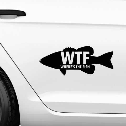 WTF Aufkleber - Beispielansicht