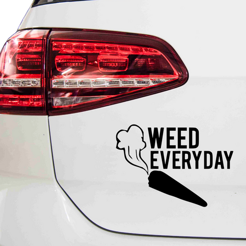 WeedEveryday Aufkleber - Beispielansicht