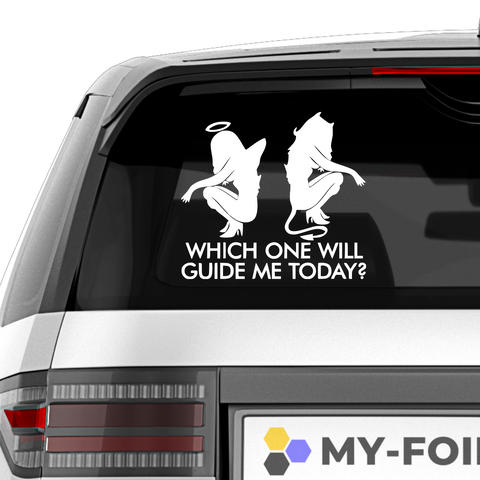 Which one will guide me today Aufkleber - Beispielansicht