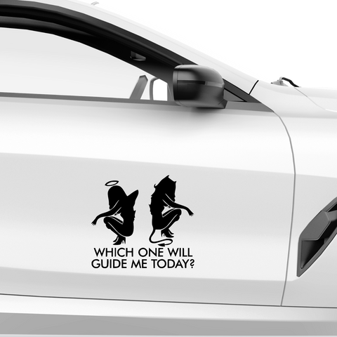 Which one will guide me today Aufkleber - Beispielansicht