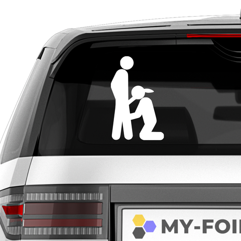 Whistle Job Aufkleber - Beispielansicht