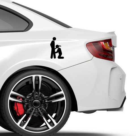 Whistle Job Aufkleber - Beispielansicht