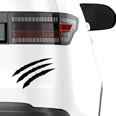 Wolf Krallenspur Aufkleber - Beispielansicht