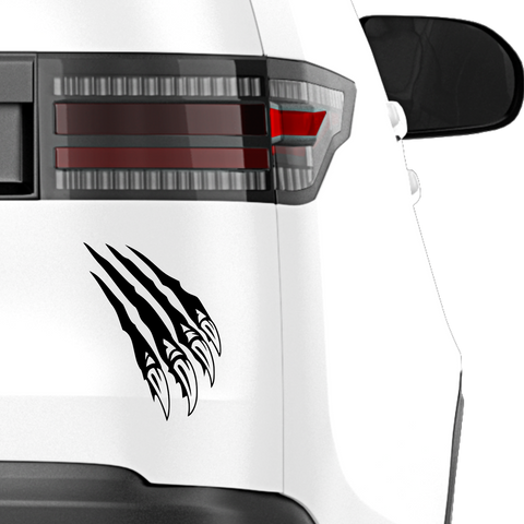 Wolfskralle Tribal Aufkleber - Beispielansicht