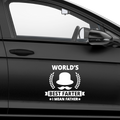 Worlds best farter i mean father Aufkleber Nr 2 - Beispielansicht