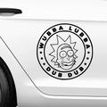 Wubba lubba dub dub Aufkleber Nr. 2 3.svg - Beispielansicht