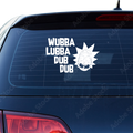 Wubba lubba dub dub Aufkleber Nr. 3 2.svg - Beispielansicht