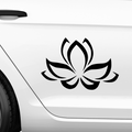 YOGA Blume Aufkleber - Beispielansicht