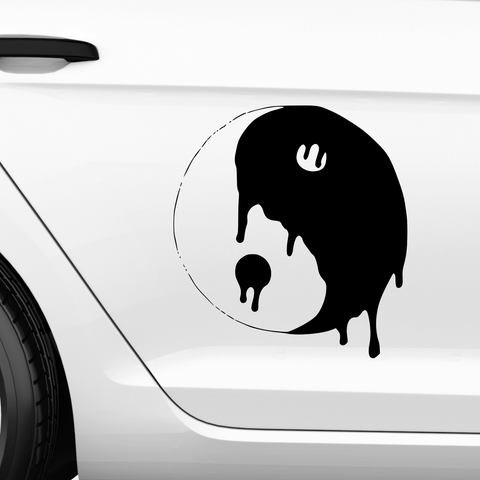 YingYang Artwork Aufkleber - Beispielansicht
