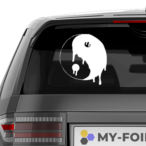 YingYang Artwork Aufkleber - Beispielansicht