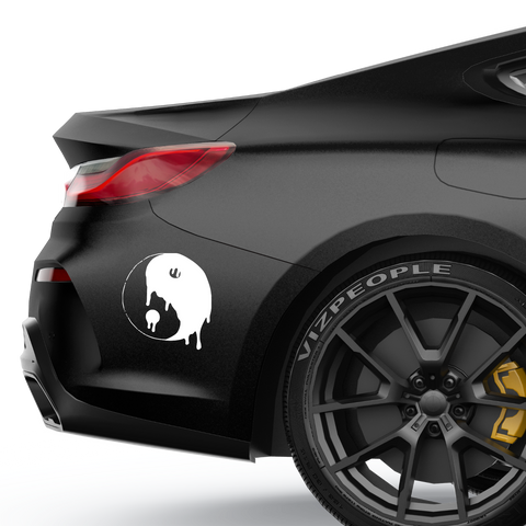 YingYang Artwork Aufkleber - Beispielansicht