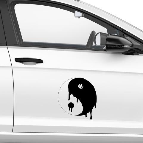 YingYang Artwork Aufkleber - Beispielansicht