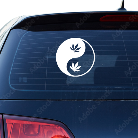 YingYang Aufkleber - Beispielansicht