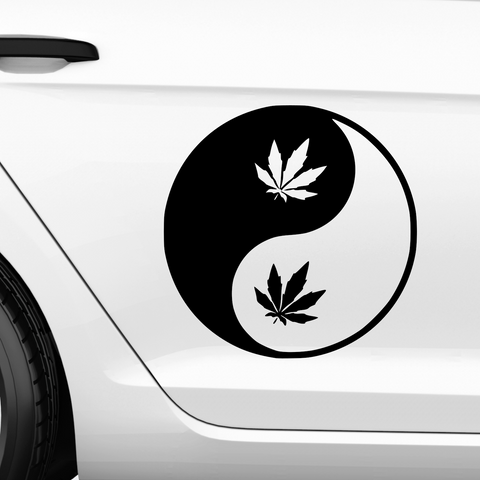 YingYang Aufkleber - Beispielansicht