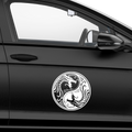 YingYang Dragon Emblem Aufkleber - Beispielansicht