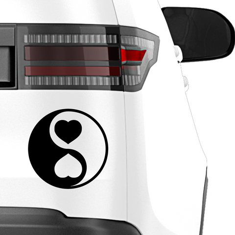 YingYang Love Nr.2 Aufkleber - Beispielansicht