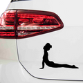 Yoga Pose Aufkleber - Beispielansicht