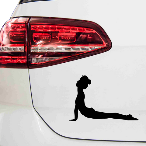 Yoga Pose Aufkleber - Beispielansicht