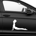 Yoga Pose Aufkleber - Beispielansicht