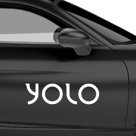 Yolo Nr.3 Aufkleber - Beispielansicht