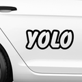 Yolo Nr.4 Aufkleber - Beispielansicht