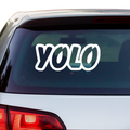 Yolo Nr.4 Aufkleber - Beispielansicht