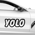 Yolo Nr.4 Aufkleber - Beispielansicht