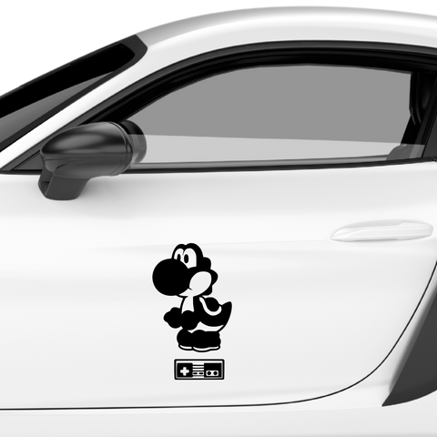 Yoshi Aufkleber - Beispielansicht