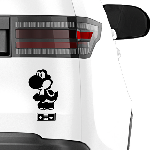 Yoshi Aufkleber - Beispielansicht