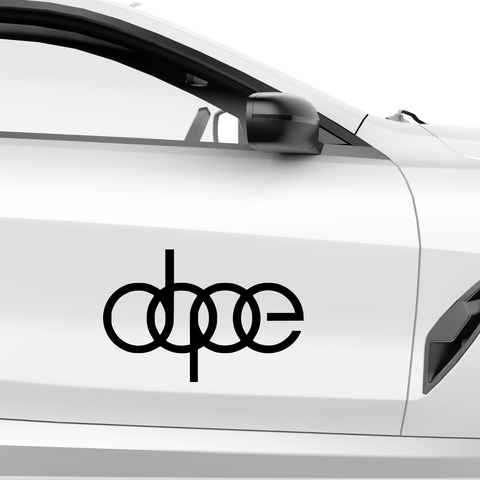 dope Aufkleber - Beispielansicht