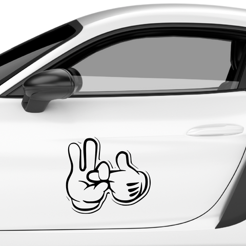 fucked Aufkleber - Beispielansicht