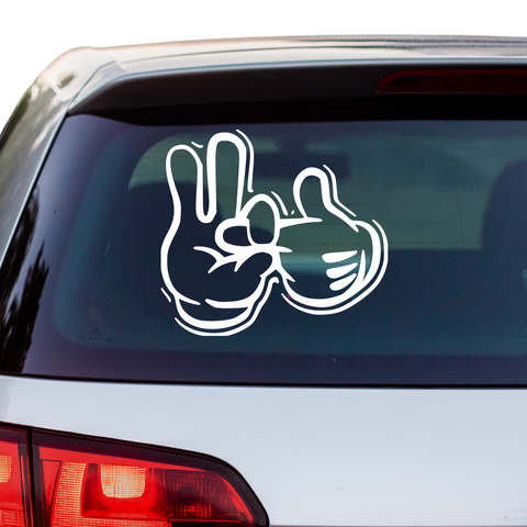 fucked Aufkleber - Beispielansicht