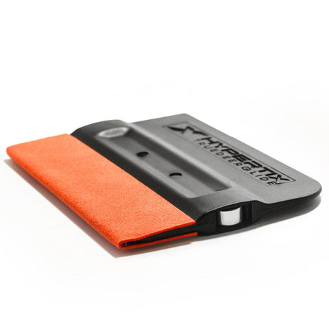 Hypertix® TrueDeerGlide Magnet Rakel mit Wildleder Bezug – Car Wrapping Folien Rakel