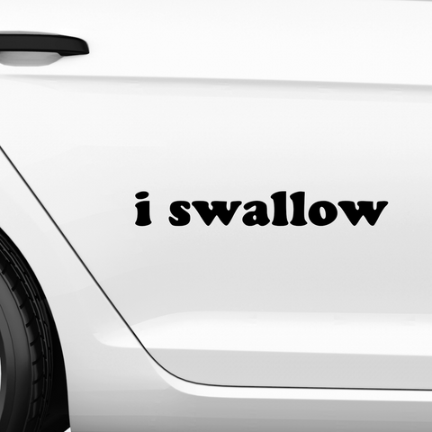 i swallow Aufkleber - Beispielansicht