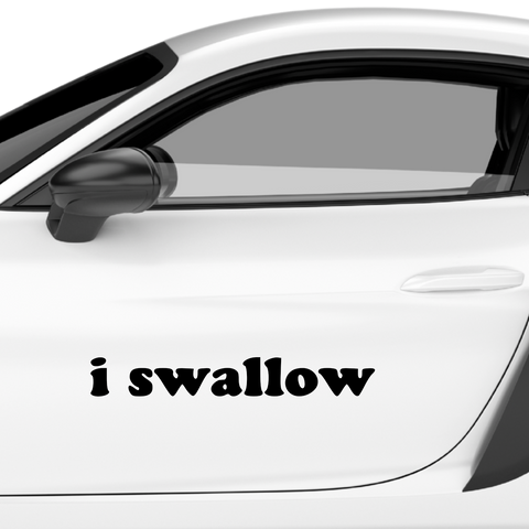 i swallow Aufkleber - Beispielansicht