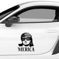 merica Trump Aufkleber - Beispielansicht