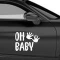oh baby Aufkleber - Beispielansicht