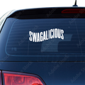 swagalicious Aufkleber - Beispielansicht