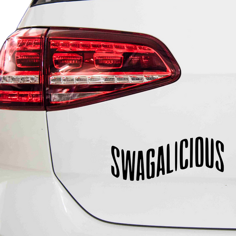 swagalicious Aufkleber - Beispielansicht