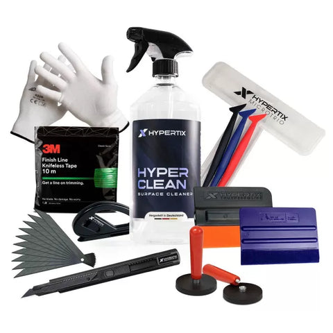 Folien Werkzeug Set für Autofolien Car Wrapping (Must Have)